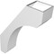 Ekena Millwork 6-in. W x 20-in. D x 28-in. H Legacy Architectural Grade PVC Knee Brace BRCP06X20X28LEC - alternate 4
